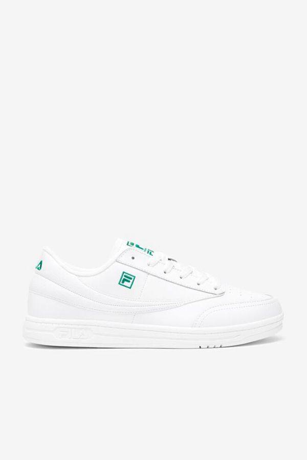 Fila Tennis 88 Classic Men's Sneakers - White/White/Green,NZ 523-40367